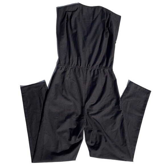 American Apparel SIZE XS Pleated Sleeveless Jumpsuit - Picture 2 of 4
